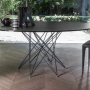tavolo-design-octa-rotondo-nero